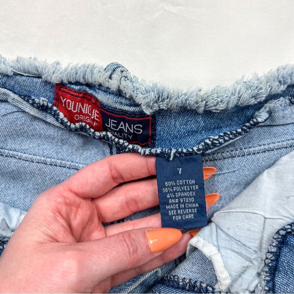 Y2K Younique Jeans Low Rise Mini Skirt - Picture 7 of 7